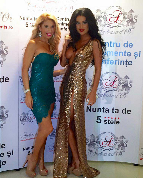 Daniela Crudu, aparitie soc