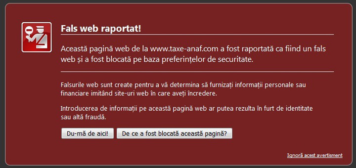 ANAF avertizeaza contribuabilii asupra furtului de identitate