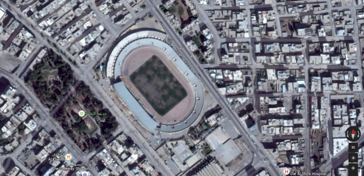 Stadionul Municipal din Raqqa, fieful jihadistilor ISIS?