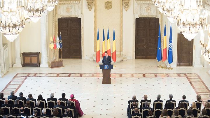 Iohannis a vorbit despre Moldova si la intalnirea cu ambasadorii straini acreditati in Romania