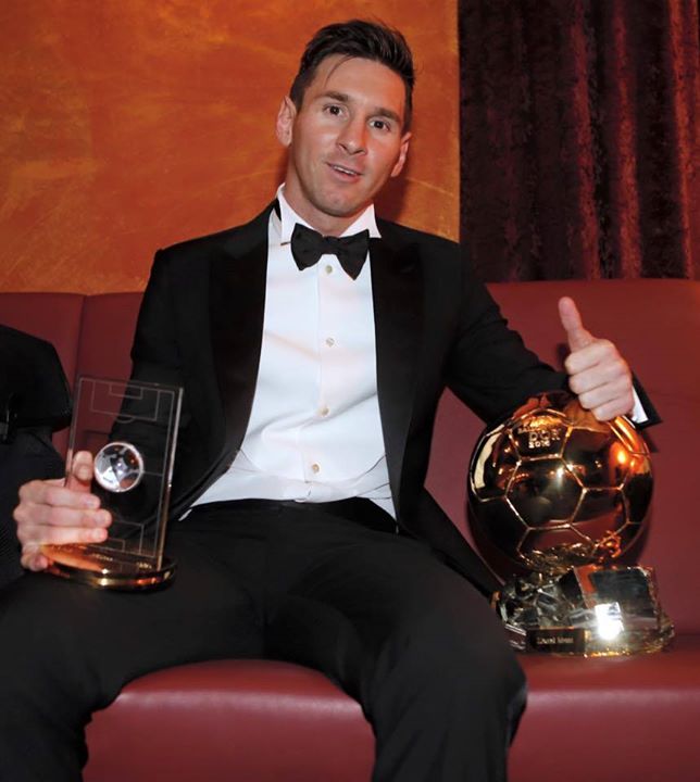 Messi a marcat din nou: Fotbalistul, de cinci ori castigator al Balonului de Aur!