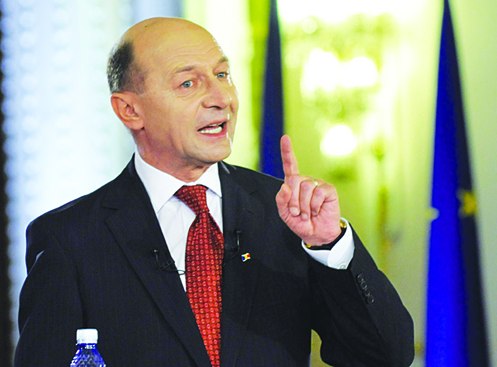 Basescu: Unirea cu Moldova, singura solutie de viitor