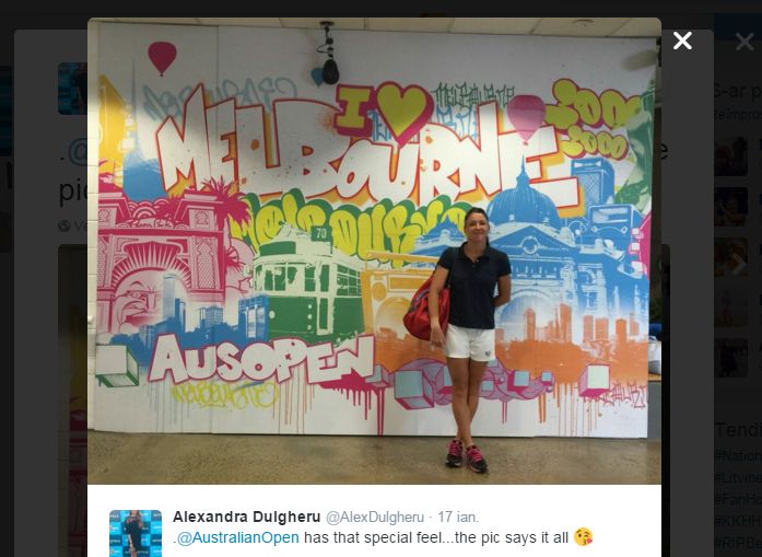 Alexandra Dulgheru s-a oprit in turul doi, la Australian Open