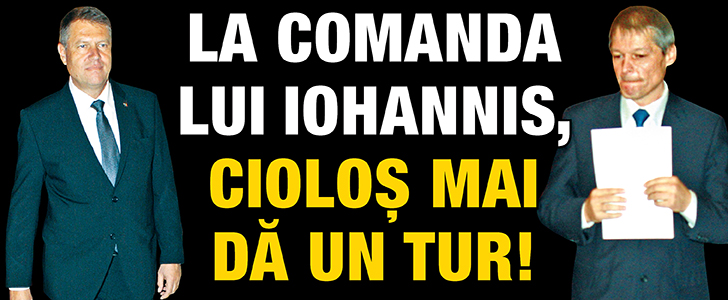 La comanda lui Iohannis, Ciolos mai da un tur