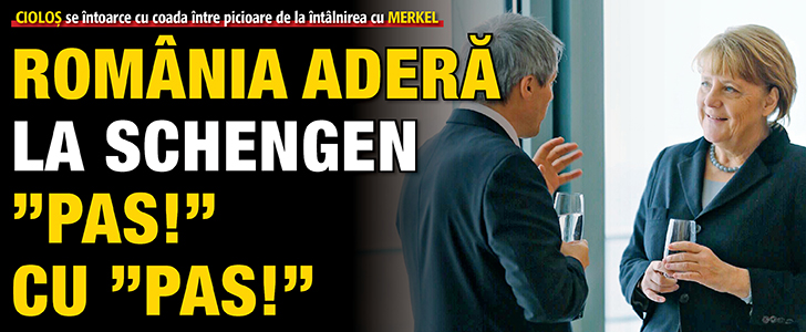 Romania adera la Schengen ”Pas!” cu ”Pas!”