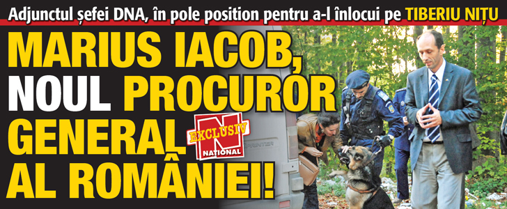 Marius Iacob, noul Procuror General al Romaniei!