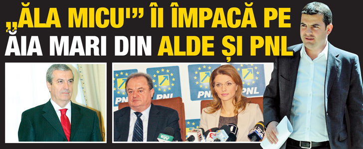 ”Ala micu” ii impaca pe aia mari din ALDE si PNL