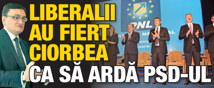 Liberalii au fiert Ciorbea ca sa arda PSD-ul
