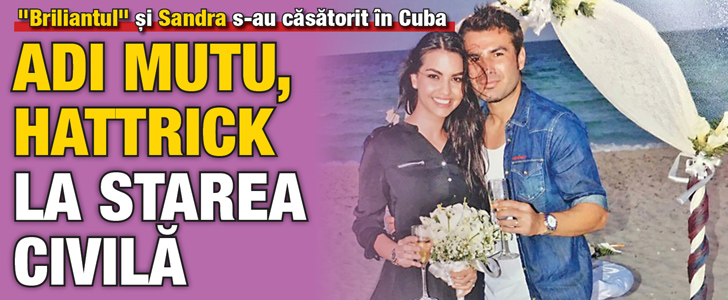Mutu, hattrick la starea civila