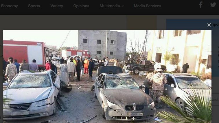 Zeci de morti in urma unei explozii, in Libia