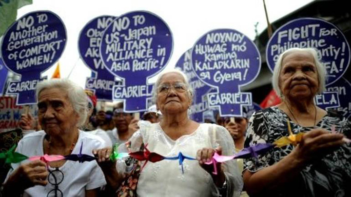 Fostele ”femei de reconfortare” filipineze ii cer dreptate imparatului Japoniei