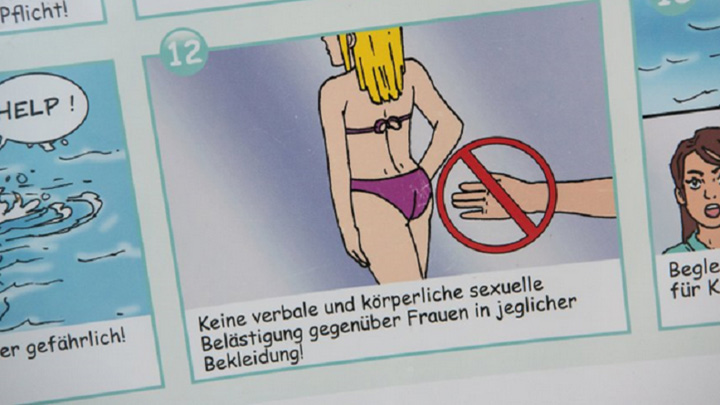 Un oras din Germania interzice barbatilor imigranti accesul in piscina municipala