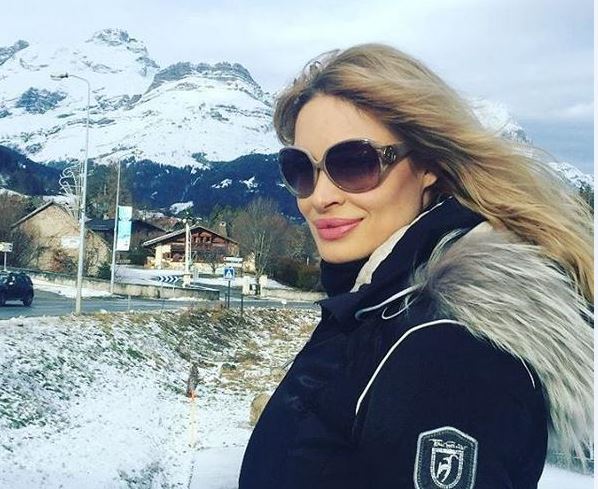 Valentina Pelinel, huzur la Courchevel. Probabil, pe banii lui Borcea!