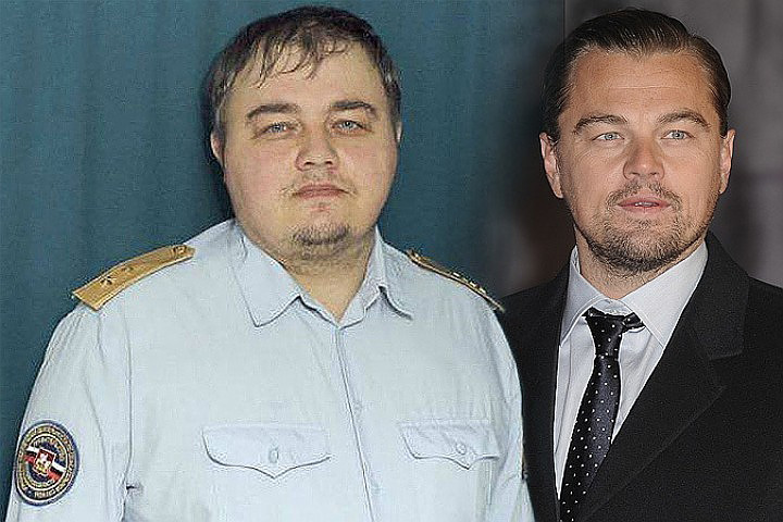 Sosia lui DiCaprio traieste in Rusia. Un politist din Podolsk devenit vedeta
