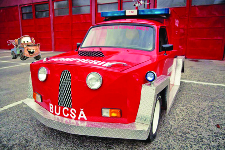 „Bucsa”, Trabantul pompierilor din Onesti