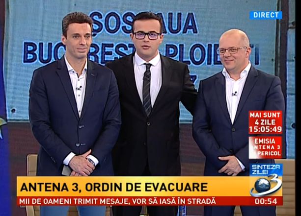 Gadea, emisiune-maraton la Antena 3: „Ne-au mai dat 4 zile. Sa profitam de ele!”