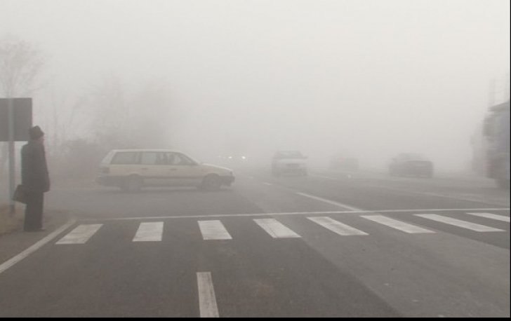 COD GALBEN. Ceata si vant puternic, de peste 60 km/h, in unele zone din tara