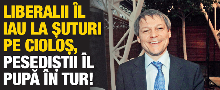 Liberalii il iau la suturi Ciolos, pesedistii il pupa-n tur