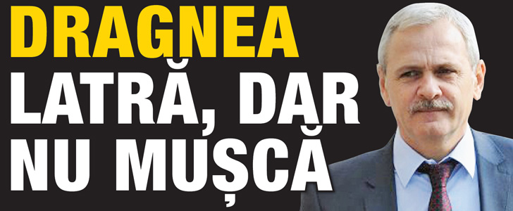 Dragnea latra, dar nu musca