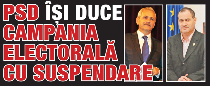 PSD isi duce campania electorala cu suspendare