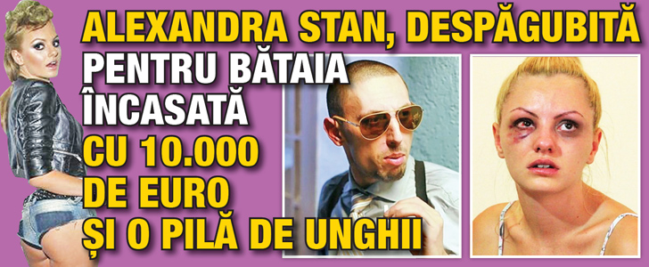Alexandra Stan, despagubita pentru bataia incasata cu 10.000 de euro si o… pila de unghii