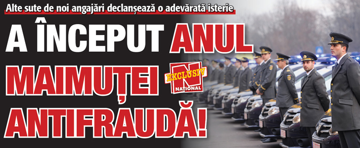 A inceput Anul Maimutei Antifrauda!