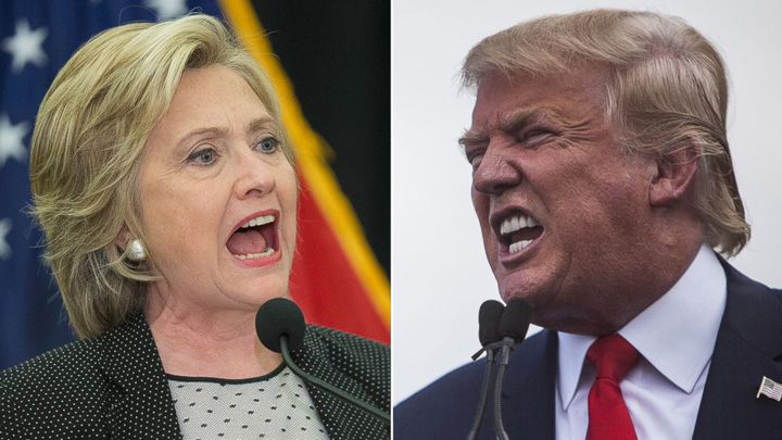 Hillary Clinton si Donald Trump se infrunta in Iowa