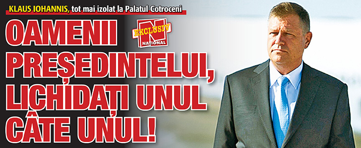 Oamenii presedintelui, lichidati unul cate unul!