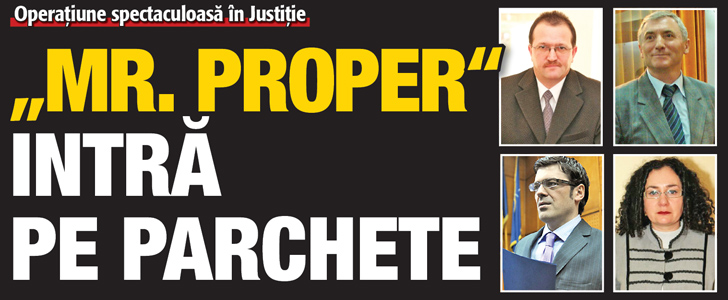 „Mr. Proper” intra pe Parchete!