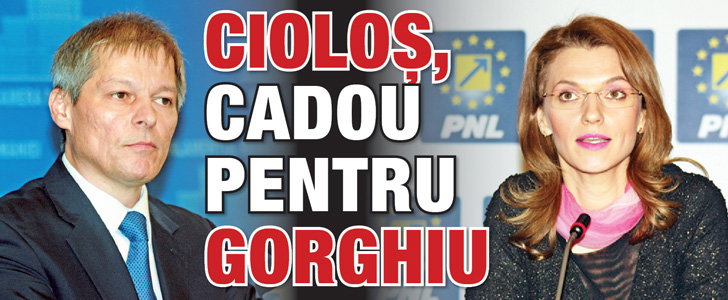 Ciolos, cadou pentru Gorghiu