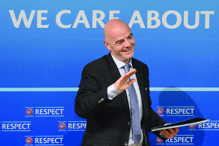 Infantino: „Mondialul din Rusia va fi cel mai bun din istorie!”