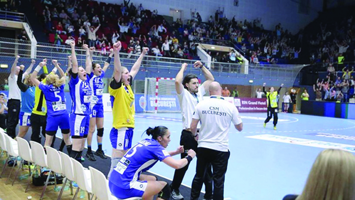 CSM Bucuresti bate in Rusia si se califica in semifinalele Ligii Campionilor