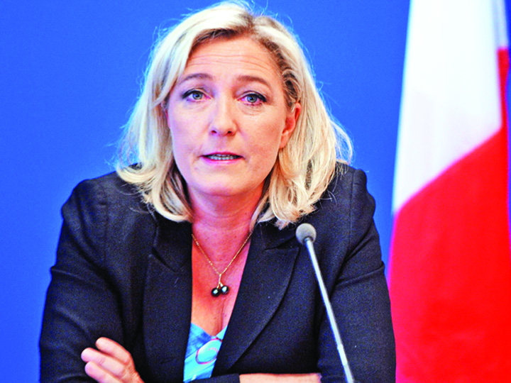 Marine Le Pen gadila nationalismul romanilor