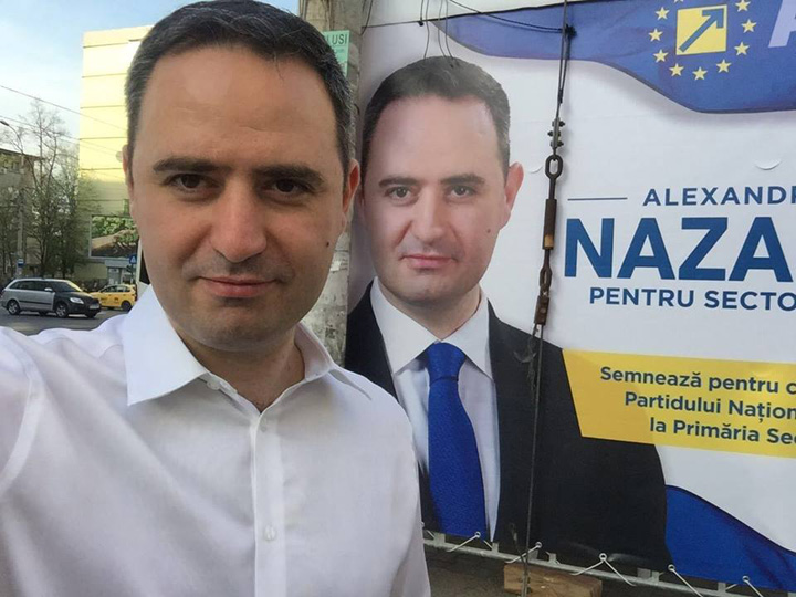 Alexandru Nazare se cocoata pe pilonii regimului Basescu ca sa ajunga primar