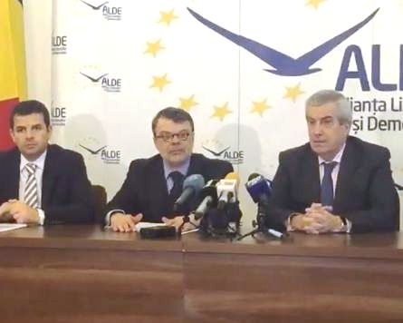 Daniel Barbu, candidatul ALDE la PMB. Tariceanu: vrem sa venim cu un altfel de model de primar
