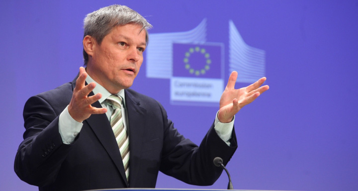 Ciolos si-a luat gandul de la euro