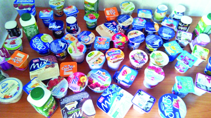 Doua din cinci iaurturi cu fructe nu au… fructe!