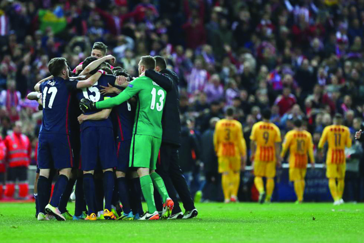 Barcelona, scufundata de distrugatorul Atletico