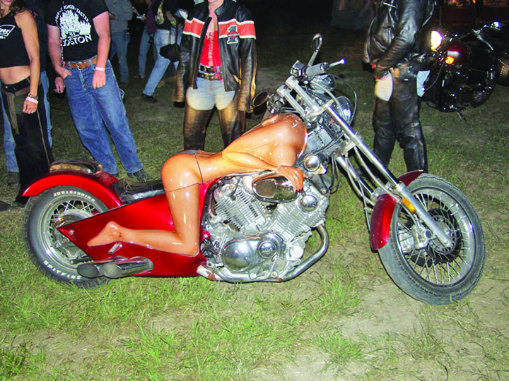 Sexy motocicleta
