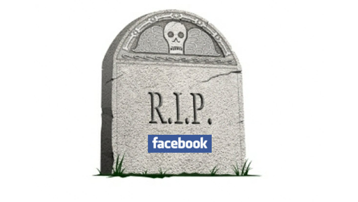 Facebook, cel mai mare cimitir
