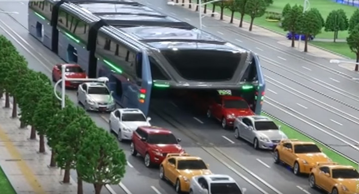 Asa vor arata autobuzele chinezesti
