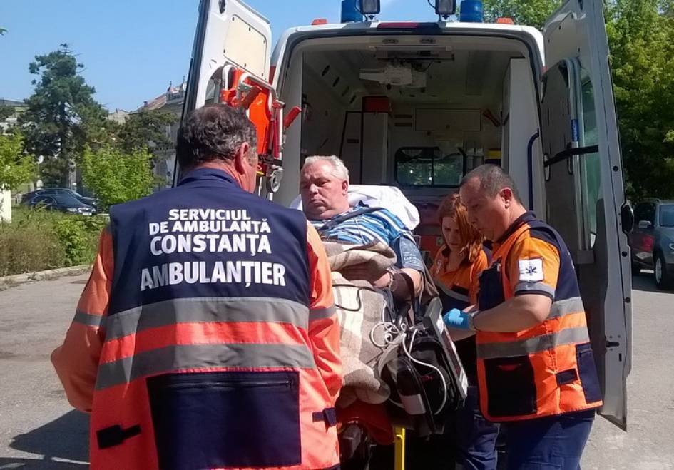 Nicusor Constantinescu, dus cu ambulanta la instanta: Sunt luat ca infractorii