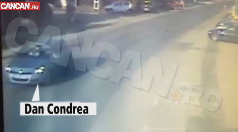 Ultimele imagini cu masina in care s-ar fi aflat Condrea (VIDEO)