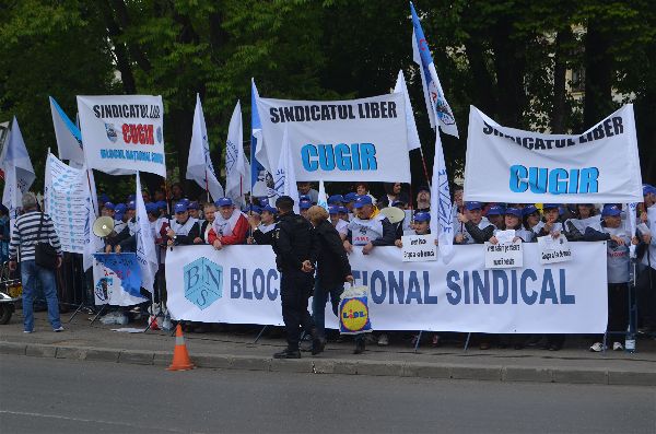 Protest in apropierea Cotrocenilor