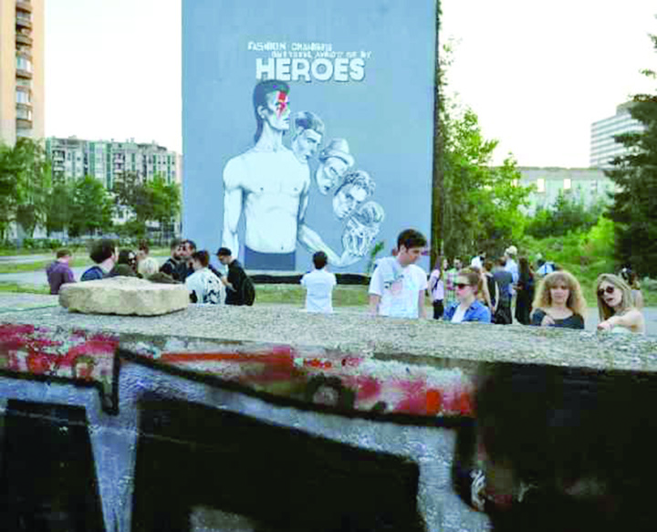 David Bowie, omagiat la Sarajevo