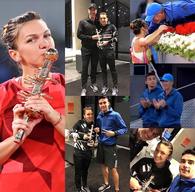 Halep a castigat trofeul la Madrid. Mesajul Simonei