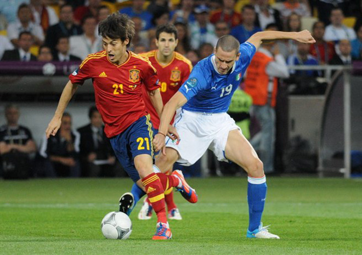 Italia – Spania, finala din 2012 in „optimi”