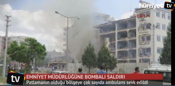 Nou atac vizand o sectie turceasca de politie