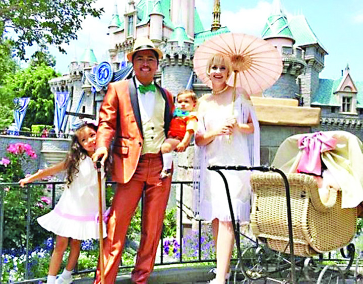 Au fost, intr-un singur an, de 128 de ori, in Disneyland