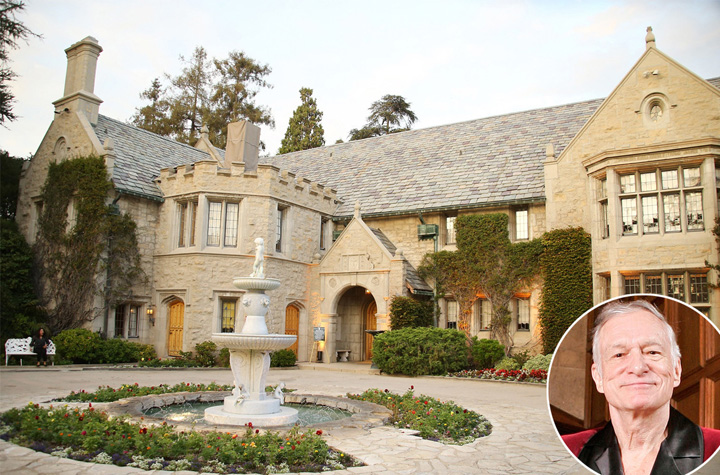 Conacul Playboy s-a vandut cu Hugh Hefner la pachet